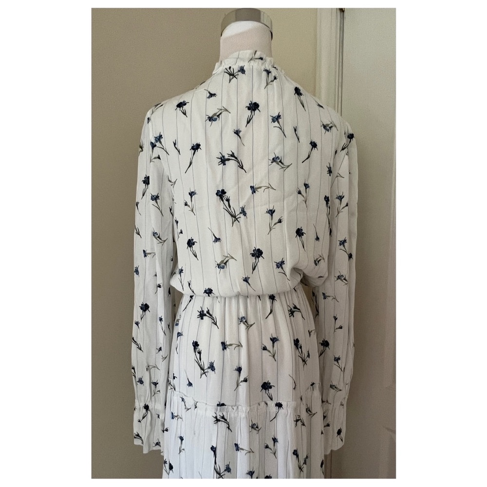 JOIE Floral-Print Silk Midi Dress - Picture 14 of 17